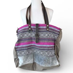 Myra Vibrant Boho Weekender Bag